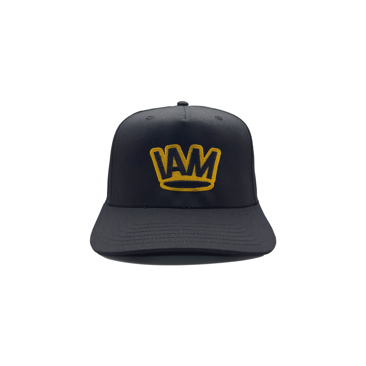 I AM ROYAL Onyx Crown Black Cap