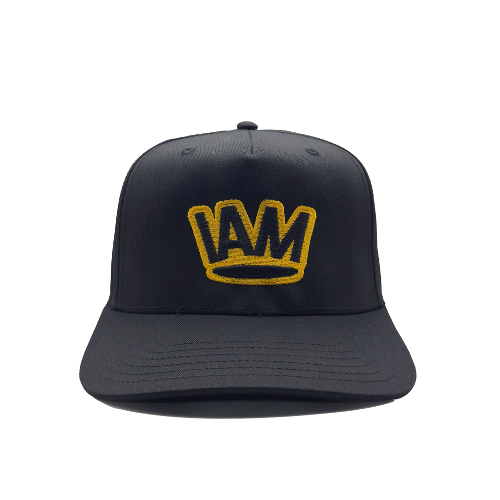 I AM ROYAL Onyx Crown Black Cap