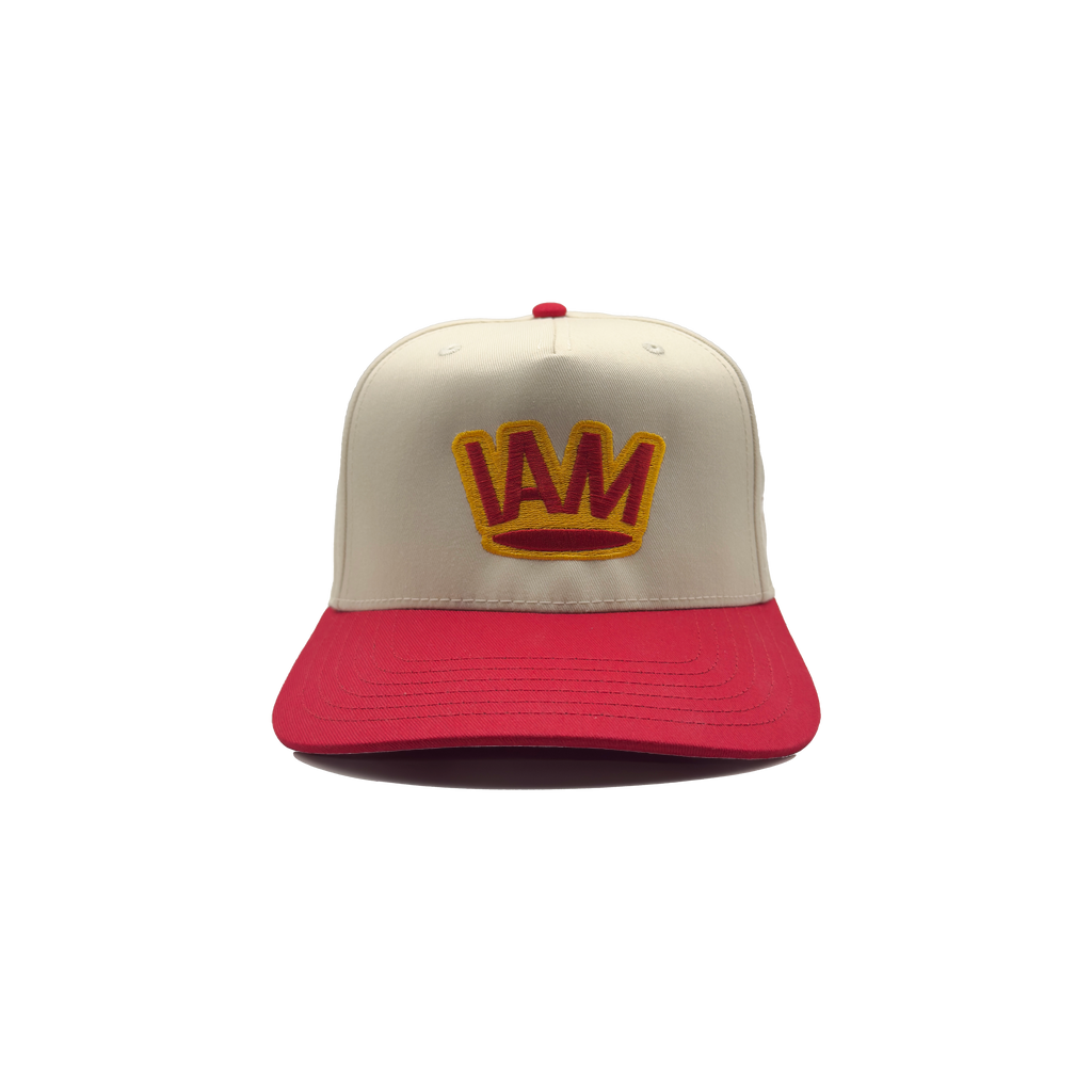I AM ROYAL Ruby Crown Natural Red Cap