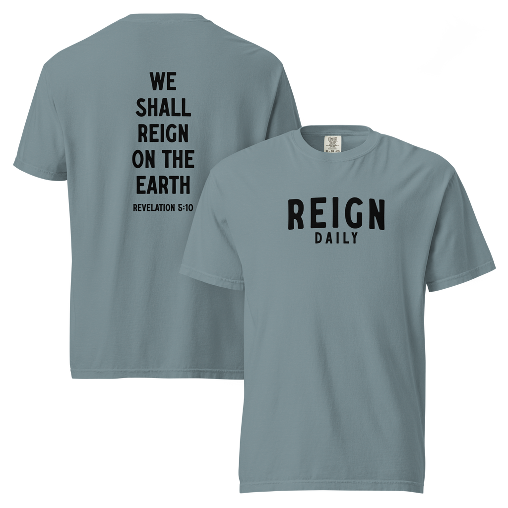 "Reign On The Earth" Tee - Black