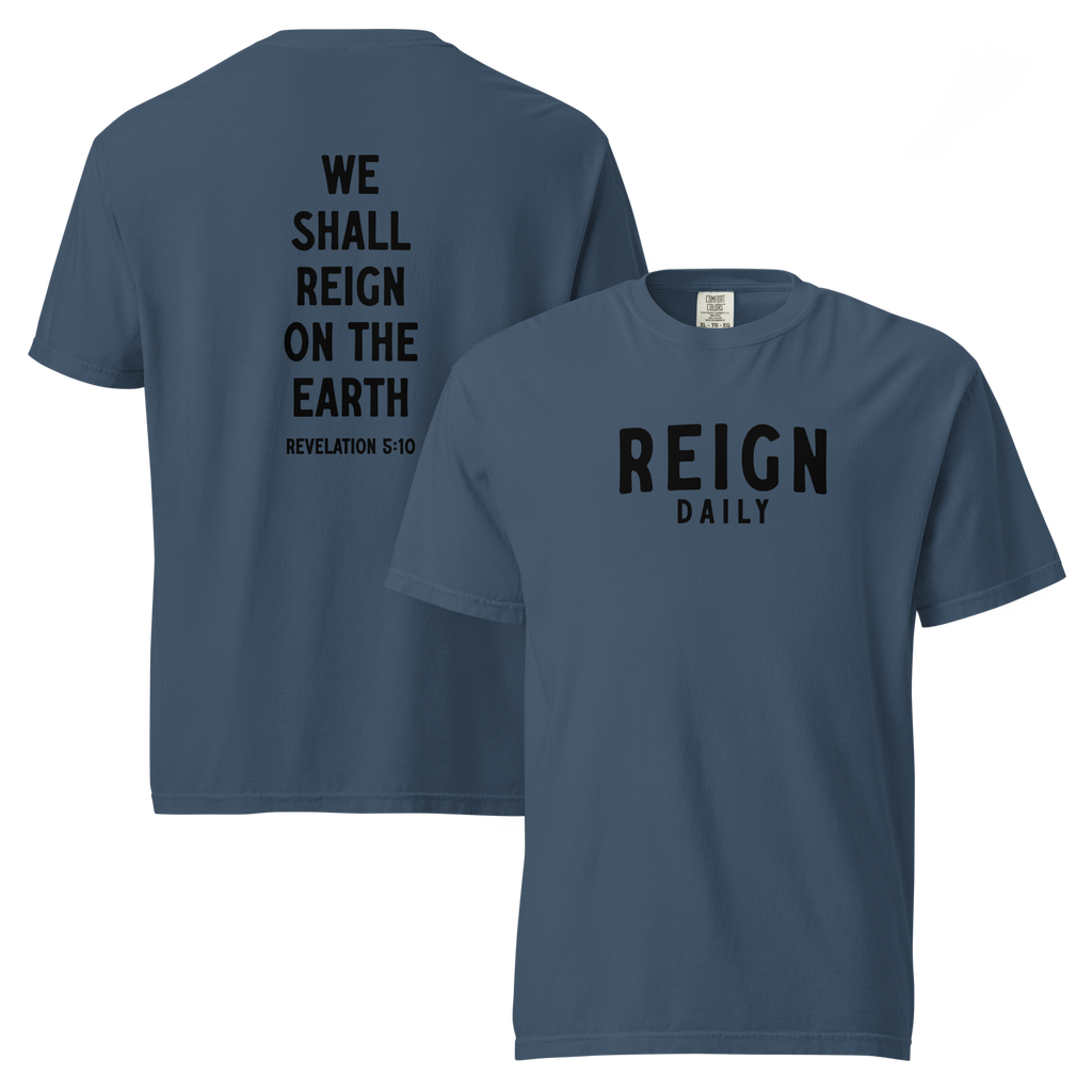 "Reign On The Earth" Tee - Black